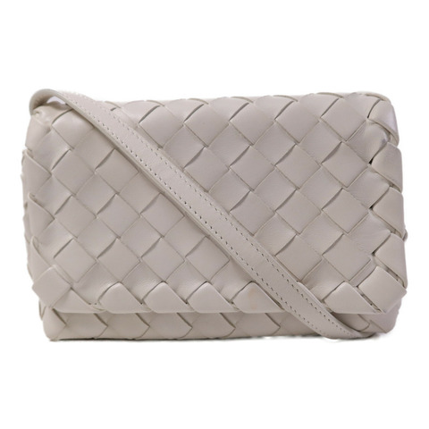 BOTTEGA VENETA 牛皮皮革Shoulder Bag金扣肩背袋