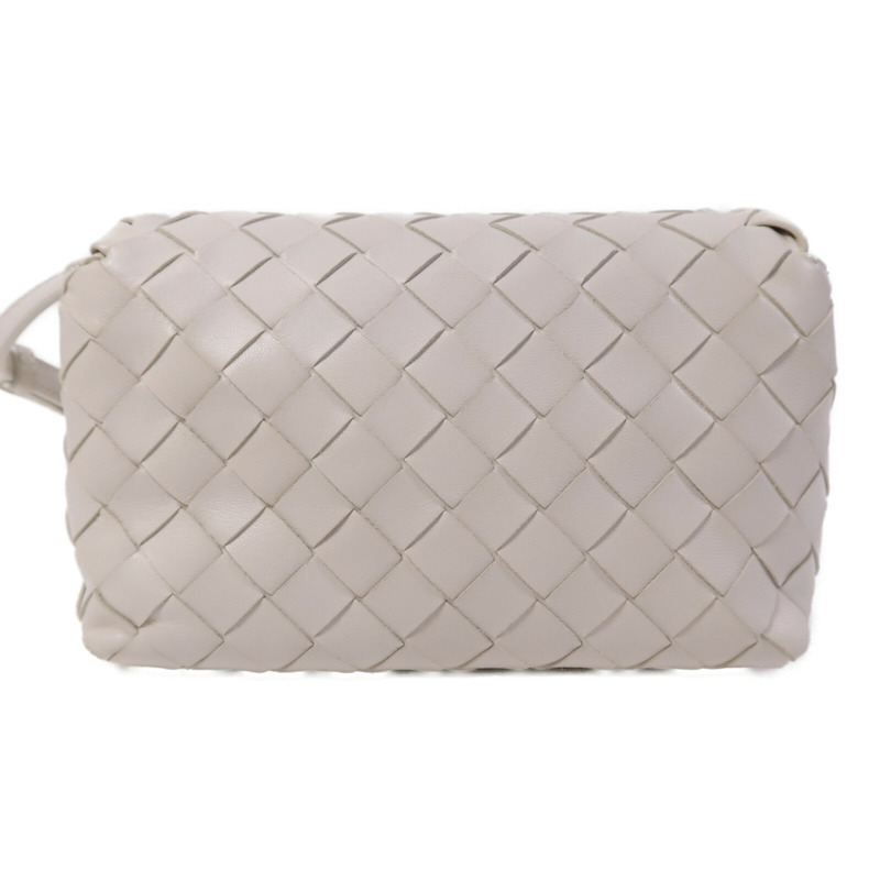 BOTTEGA VENETA 牛皮皮革Shoulder Bag金扣肩背袋-1