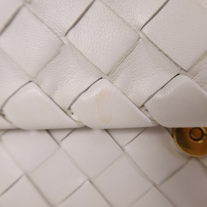 BOTTEGA VENETA 牛皮皮革Shoulder Bag金扣肩背袋-14