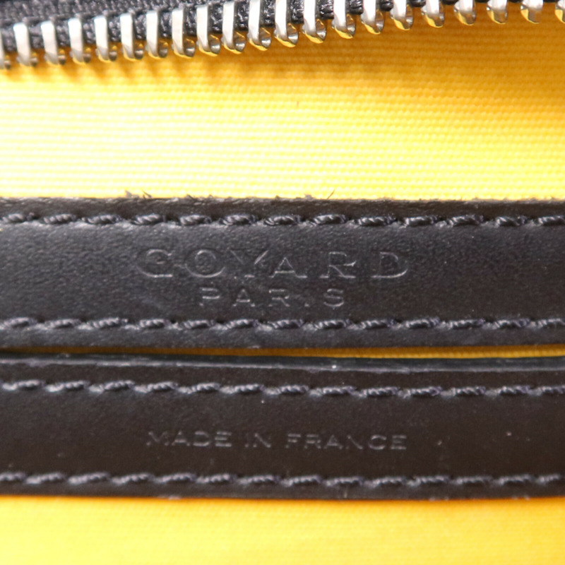 GOYARD 塗層帆布Cap-Vert PM銀扣肩背袋-5