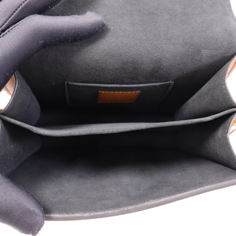 LOUIS VUITTON Taurillon Clemence Mini Dauphine金扣肩背袋-4