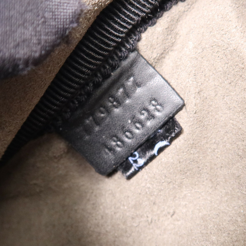 GUCCI 塗層帆布GG Supreme Waist Bag銀扣腰包-7