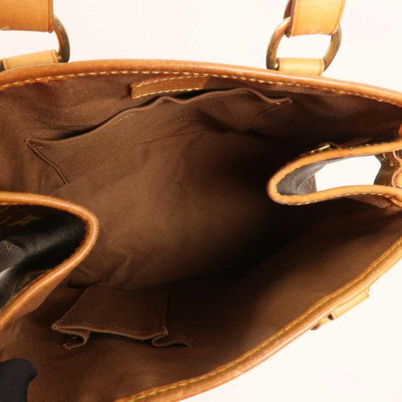 LOUIS VUITTON Monogram Batignolles金扣手挽袋-4