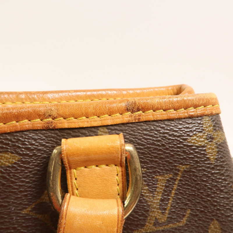 LOUIS VUITTON Monogram Batignolles金扣手挽袋-13