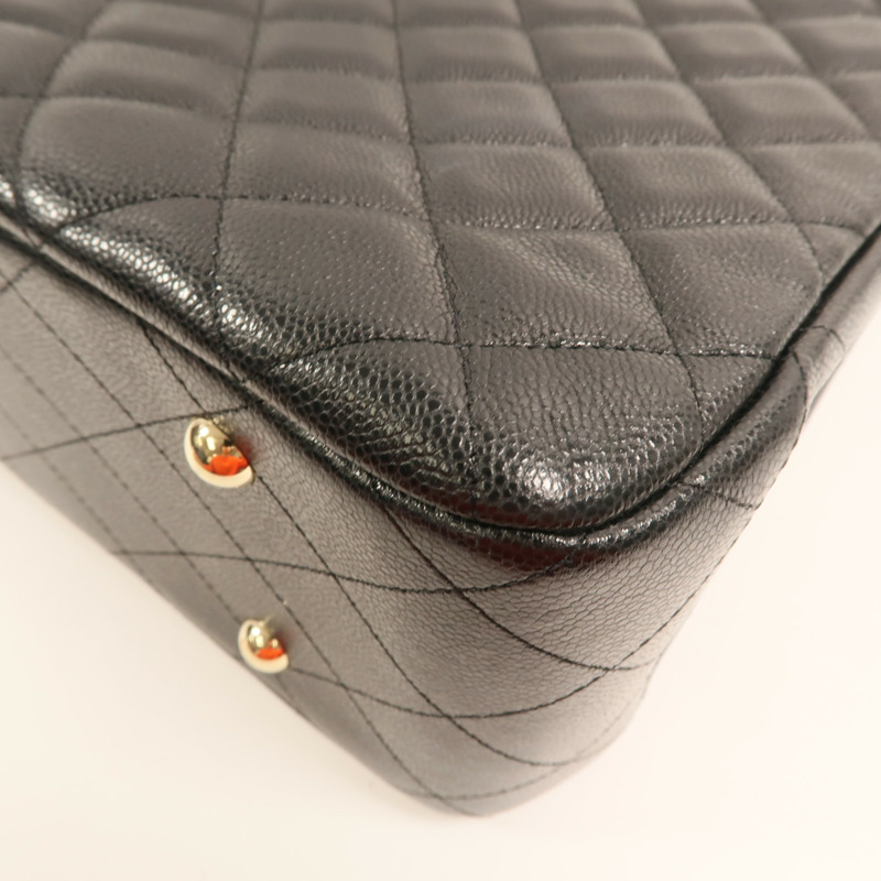 CHANEL 牛皮皮革Shoulder Bag金扣鏈帶肩背袋-10