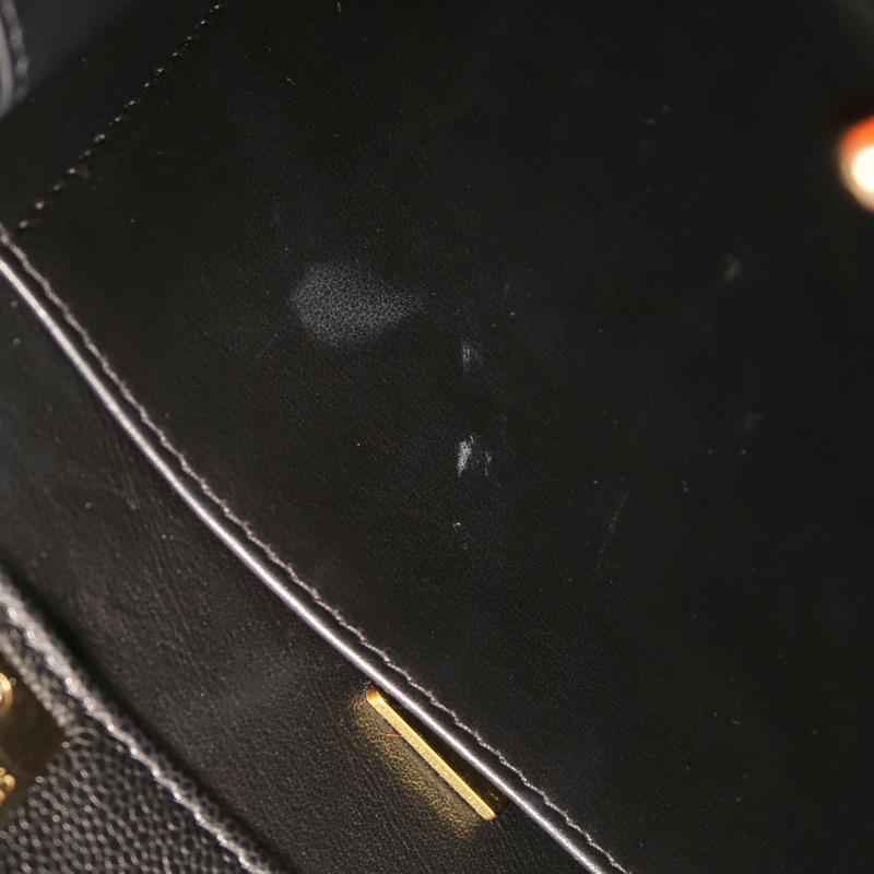 CHANEL 牛皮皮革Shoulder Bag金扣鏈帶肩背袋-14