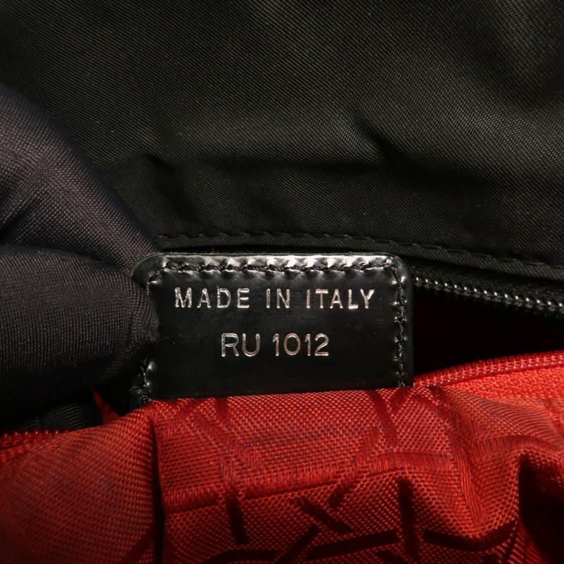 Dior 尼龍Lady Dior銀扣手挽袋-6