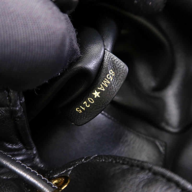 Dior 羊皮皮革Caro Backpack Medium金扣背包-6