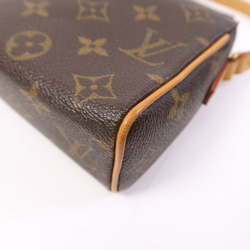 LOUIS VUITTON Monogram Recital Handbag金扣肩背袋-7