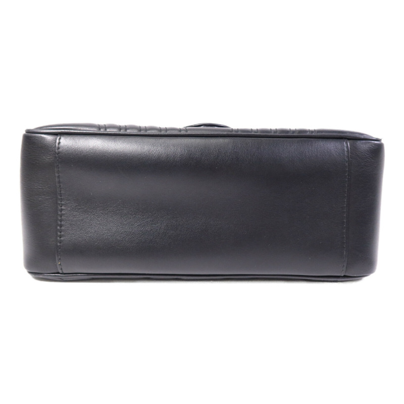 GUCCI 牛皮皮革GG Marmont Small金扣手挽肩背兩用袋-3