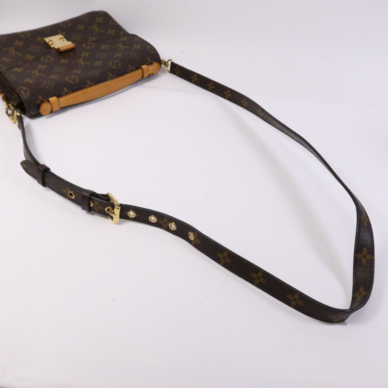 LOUIS VUITTON Monogram Pochette Metis MM金扣手挽肩背兩用袋-8