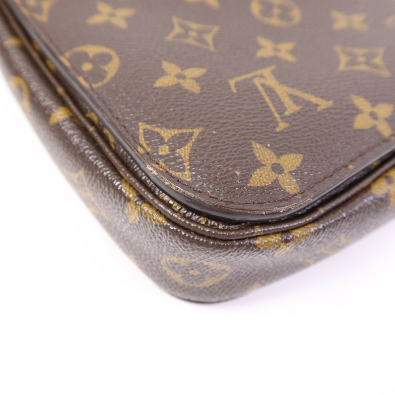 LOUIS VUITTON Monogram Pochette Metis MM金扣手挽肩背兩用袋-11