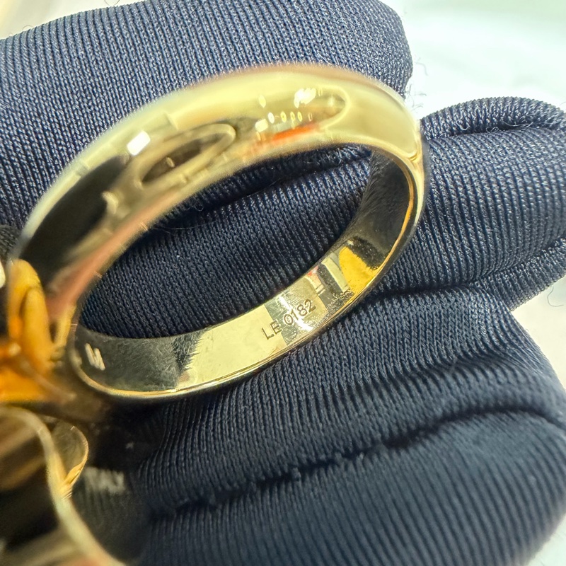 LV Love Letters 小花四葉草戒指 LN007-12