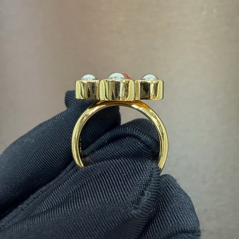 LV Love Letters 小花四葉草戒指 LN007-15