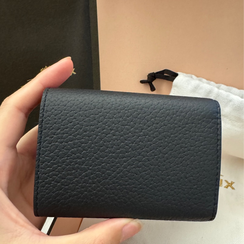 DELVAUX Presse Trifold Wallet 短夾/零錢包_黑-9
