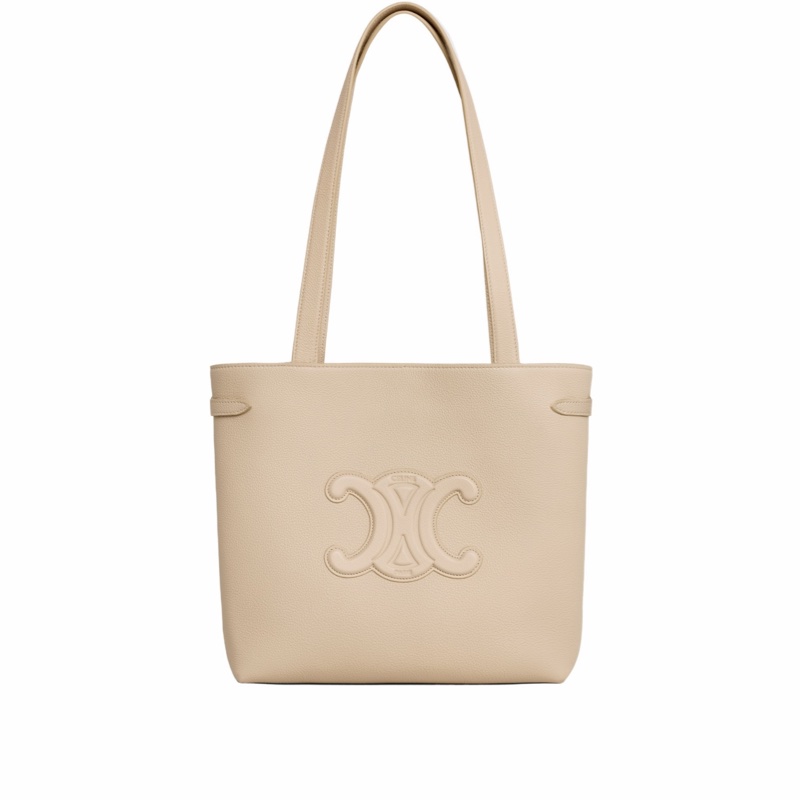 Celine 女士 小號 CABAS ANAÏS CUIR TRIOMPHE 單肩包均碼碼小號、28cm*12cm*24cm-1