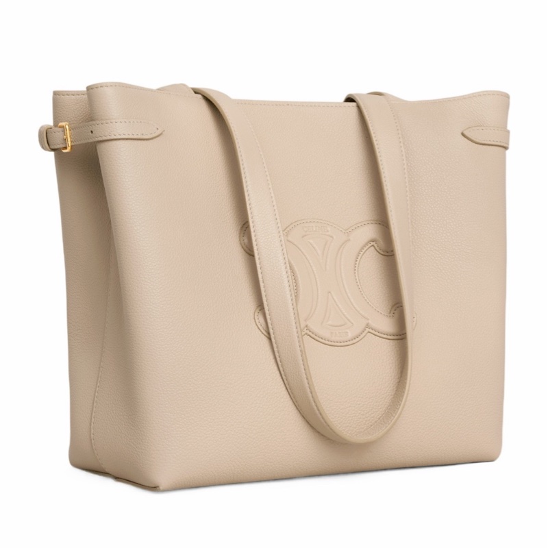 Celine 女士 小號 CABAS ANAÏS CUIR TRIOMPHE 單肩包均碼碼小號、28cm*12cm*24cm-2