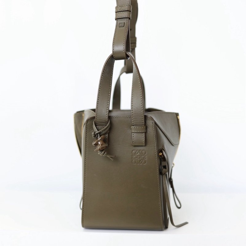 二手LOEWE Hammock 質感霧綠-0