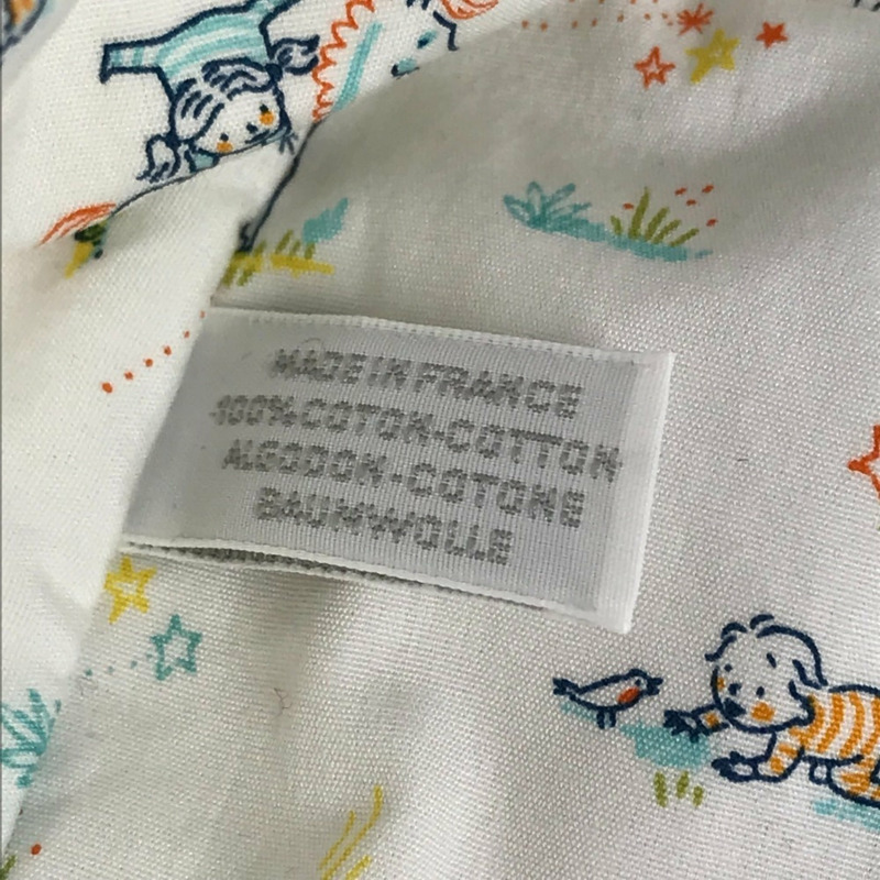 愛馬仕嬰兒 Cabriole To-Go MM 多功能尿布包,純棉材質,綠色/珍珠藍。-12