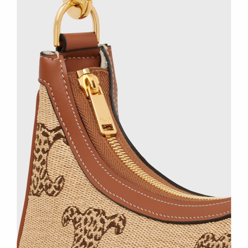 Celine 女士 AVA徽標中號腋下包均碼碼24.5cm*9cm*17cm-4