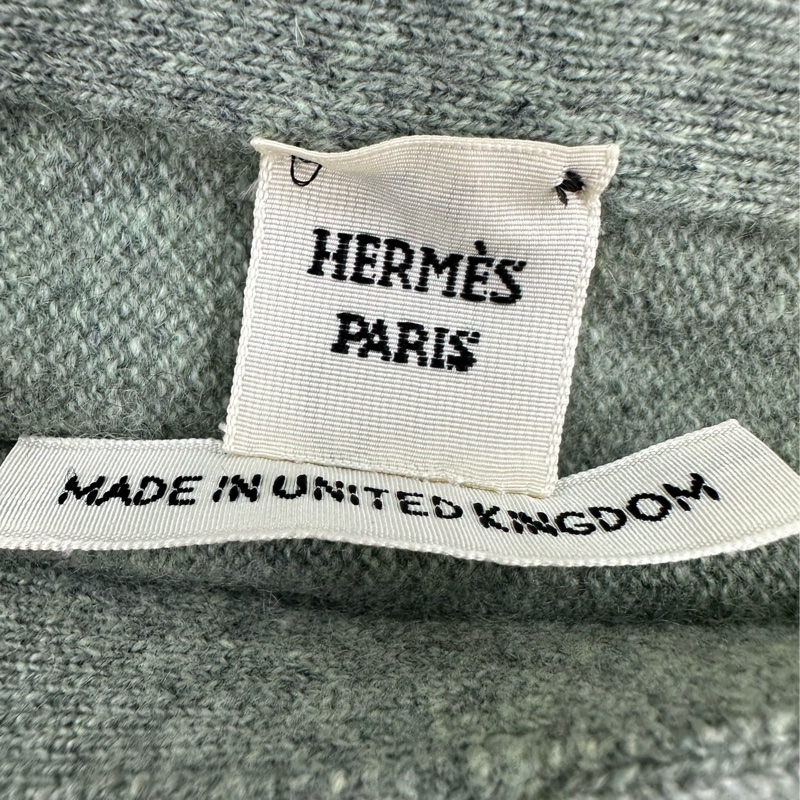 Hermes 愛馬仕 純羊絨蝙蝠灰色36碼-2