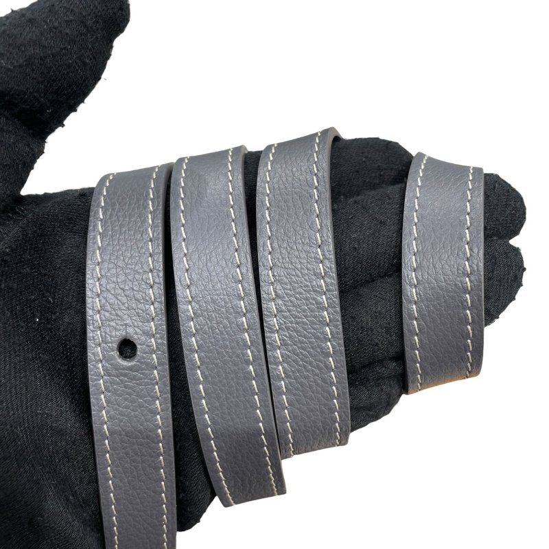 GOYARD 戈雅 PETIT FLOT 水桶包 PVC帆布 灰色 銀釦-11