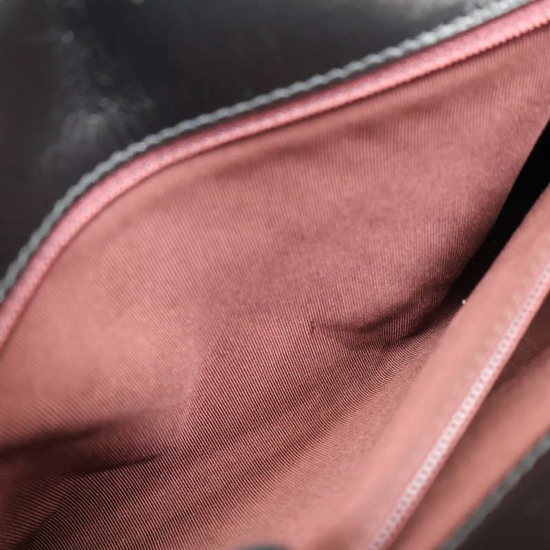 黑色 菱格紋 牛革 Coco Boy Flap 肩背包【CHANEL 香奈兒】 A92797-5