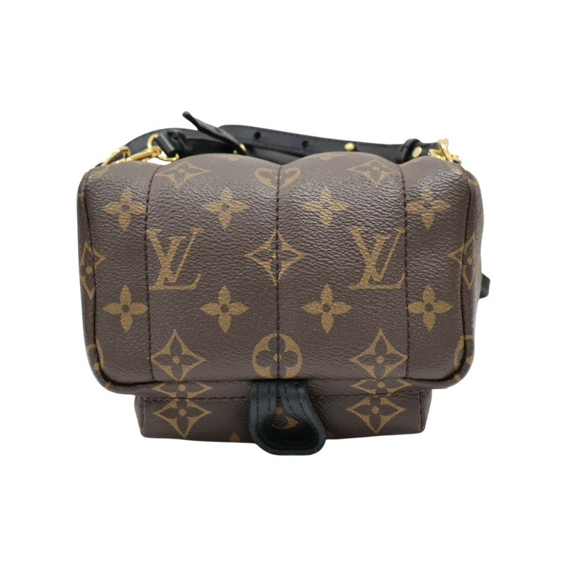 棕色 原花帆布 Palm Springs Mini 後背包 M44873【LOUIS VUITTON LV 路易威登】 M44873-3