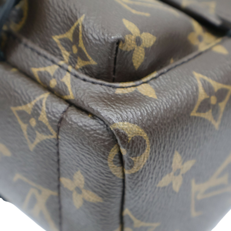 棕色 原花帆布 Palm Springs Mini 後背包 M44873【LOUIS VUITTON LV 路易威登】 M44873-13