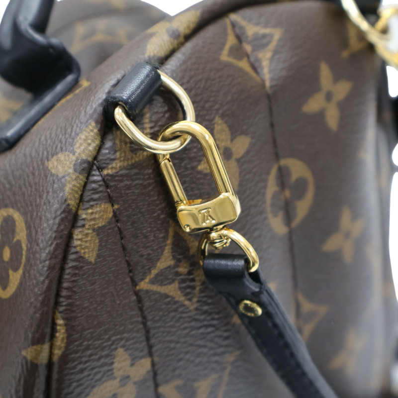 棕色 原花帆布 Palm Springs Mini 後背包 M44873【LOUIS VUITTON LV 路易威登】 M44873-16