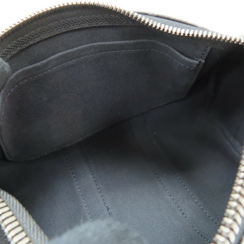 黑色 原花帆布 Keepall Bandouliere 25 兩用包【LOUIS VUITTON LV 路易威登】 M46271-4