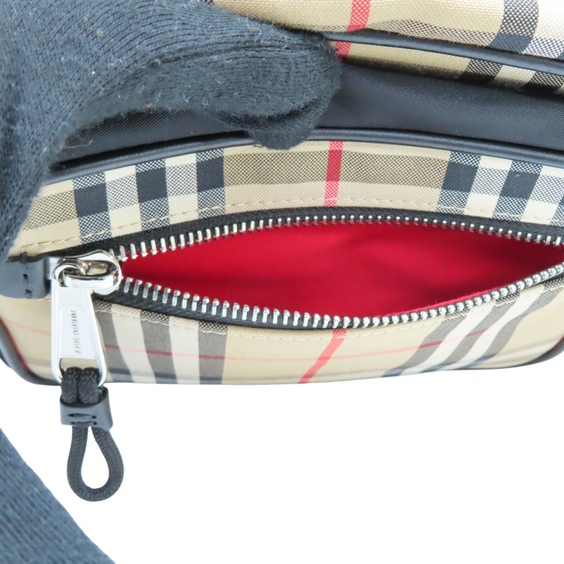 駱駝色 Vintage Check 帆布 Paddy 肩背包【BURBERRY 巴寶莉】 80101521-6