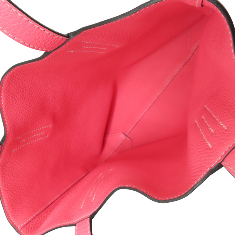 杜鵑粉/午夜藍 Taurillon牛皮 Double Sense 28 肩背包 A刻【HERMES 愛馬仕】-4