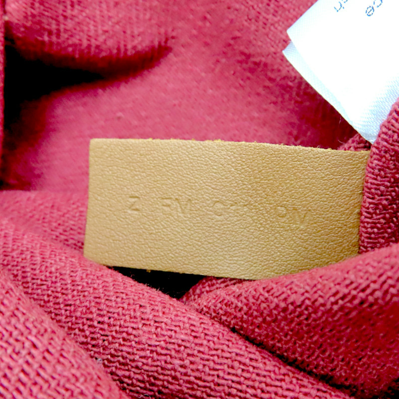 愛馬仕紅 帆布 Aline Groom 肩背包 Z刻【HERMES 愛馬仕】 H000867EKAB-6