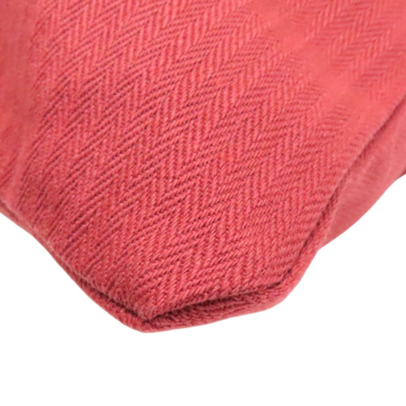 愛馬仕紅 帆布 Aline Groom 肩背包 Z刻【HERMES 愛馬仕】 H000867EKAB-11