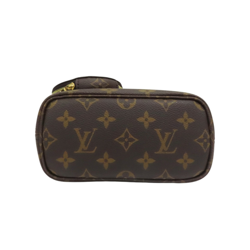 棕色 原花帆布 Neverfull BB 兩用包【LOUIS VUITTON LV 路易威登】 M46786-3