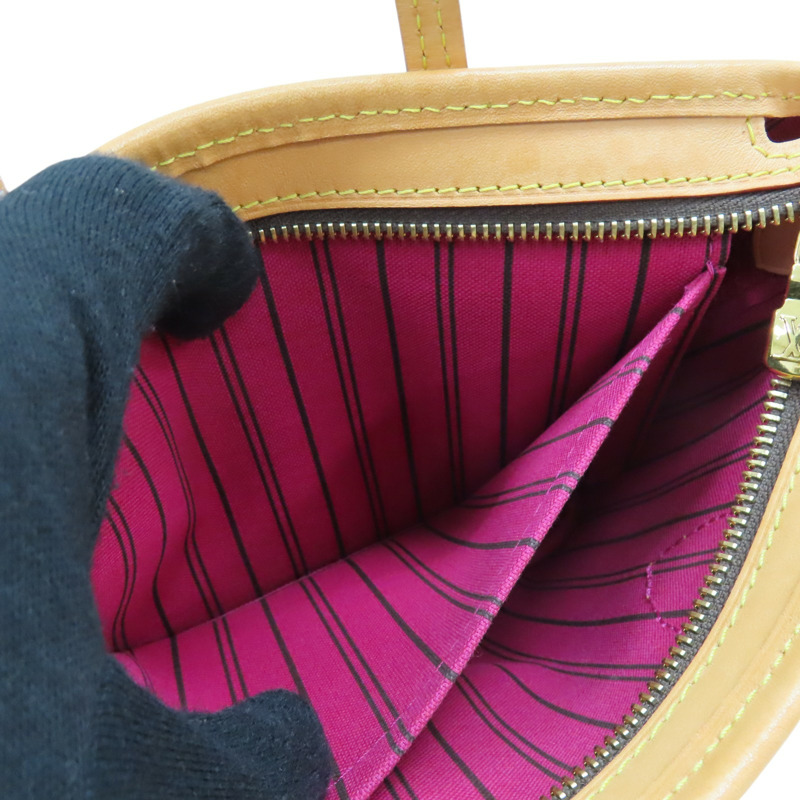 棕色 原花帆布 Neverfull BB 兩用包【LOUIS VUITTON LV 路易威登】 M46786-5