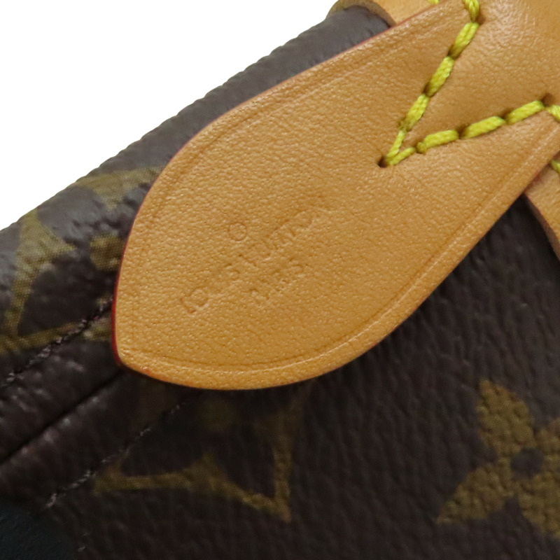 棕色 原花帆布 Neverfull BB 兩用包【LOUIS VUITTON LV 路易威登】 M46786-7