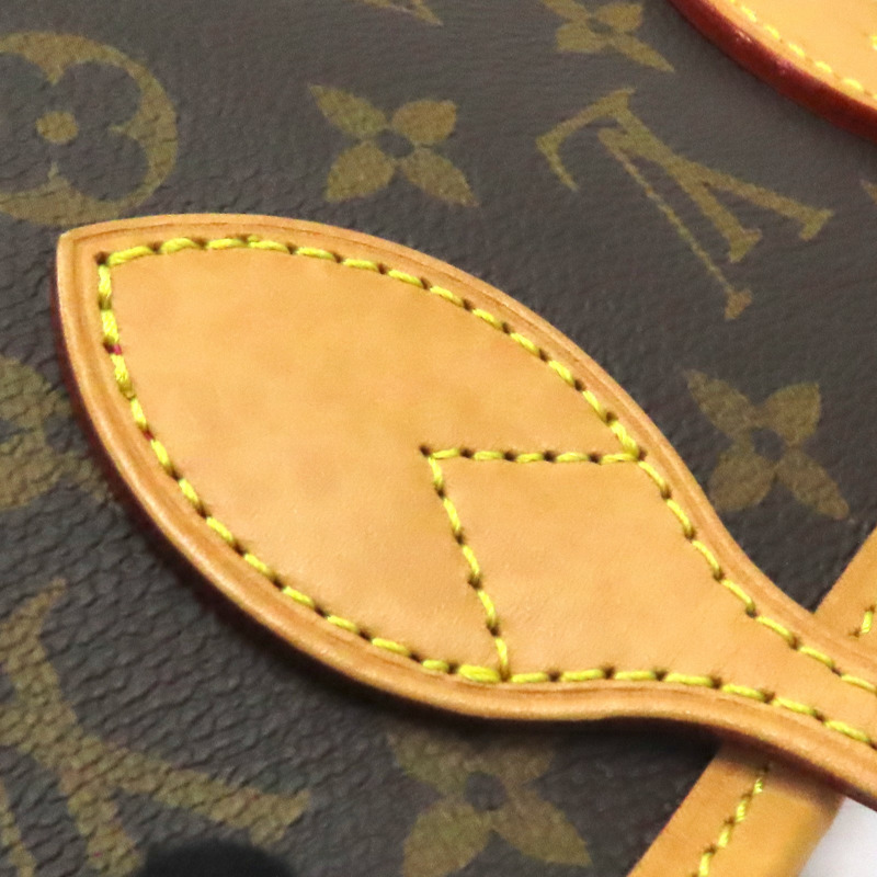 棕色 原花帆布 Neverfull BB 兩用包【LOUIS VUITTON LV 路易威登】 M46786-16