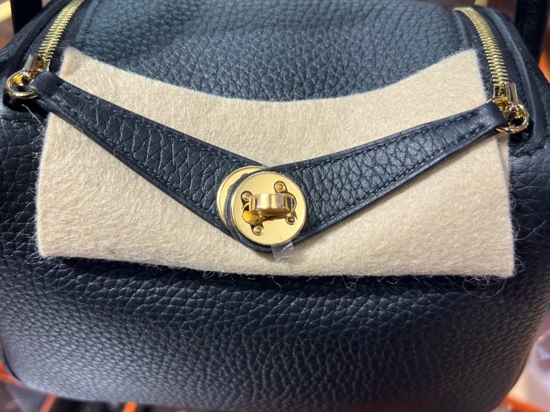 ✨ 持有香港正品正貨標籤(只做全新)✨ Mini Lindy 黑色金扣-5