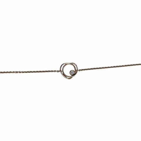 HERMÈS 愛馬仕 VERTIGE COEUR BRACELET SH 手鍊 K18 玫瑰金 鑽石 愛心設計