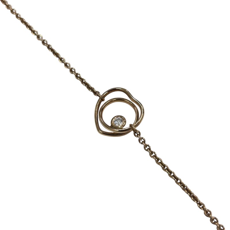 HERMÈS 愛馬仕 VERTIGE COEUR BRACELET SH 手鍊 K18 玫瑰金 鑽石 愛心設計-1