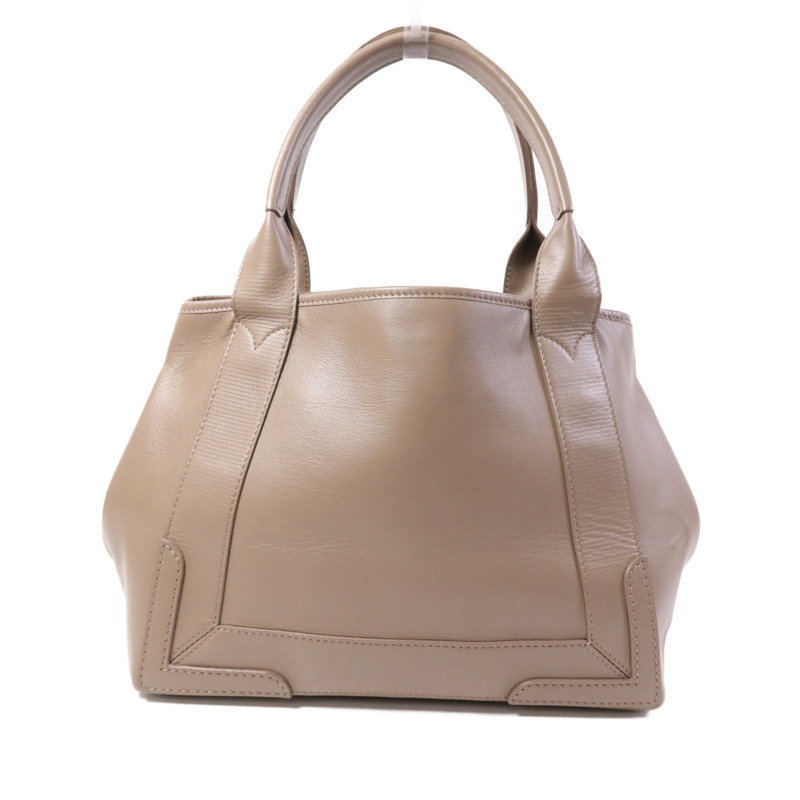 BALENCIAGA 牛皮皮革Navy Cabas銀扣手挽袋-1