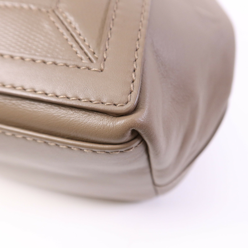 BALENCIAGA 牛皮皮革Navy Cabas銀扣手挽袋-6