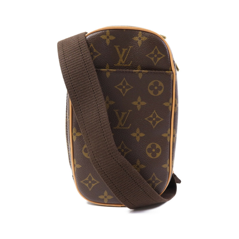 LOUIS VUITTON Monogram Pochette Gange金扣肩背袋-0