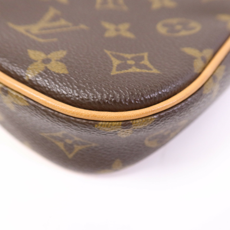 LOUIS VUITTON Monogram Pochette Gange金扣肩背袋-4