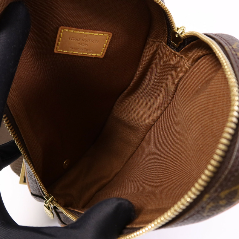 LOUIS VUITTON Monogram Pochette Gange金扣肩背袋-10