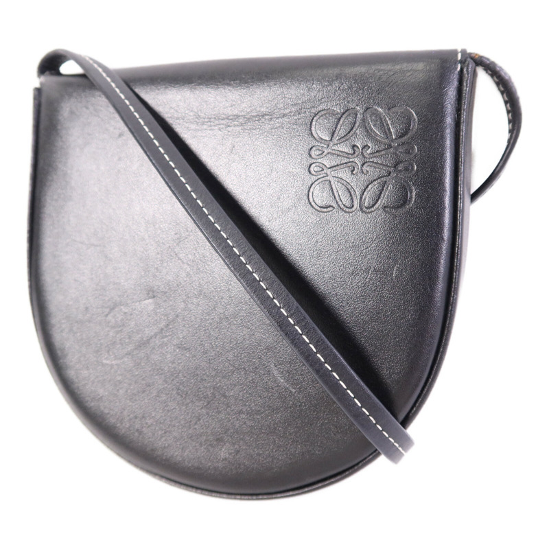 LOEWE 牛皮皮革Heel Pouch Small肩背袋-2