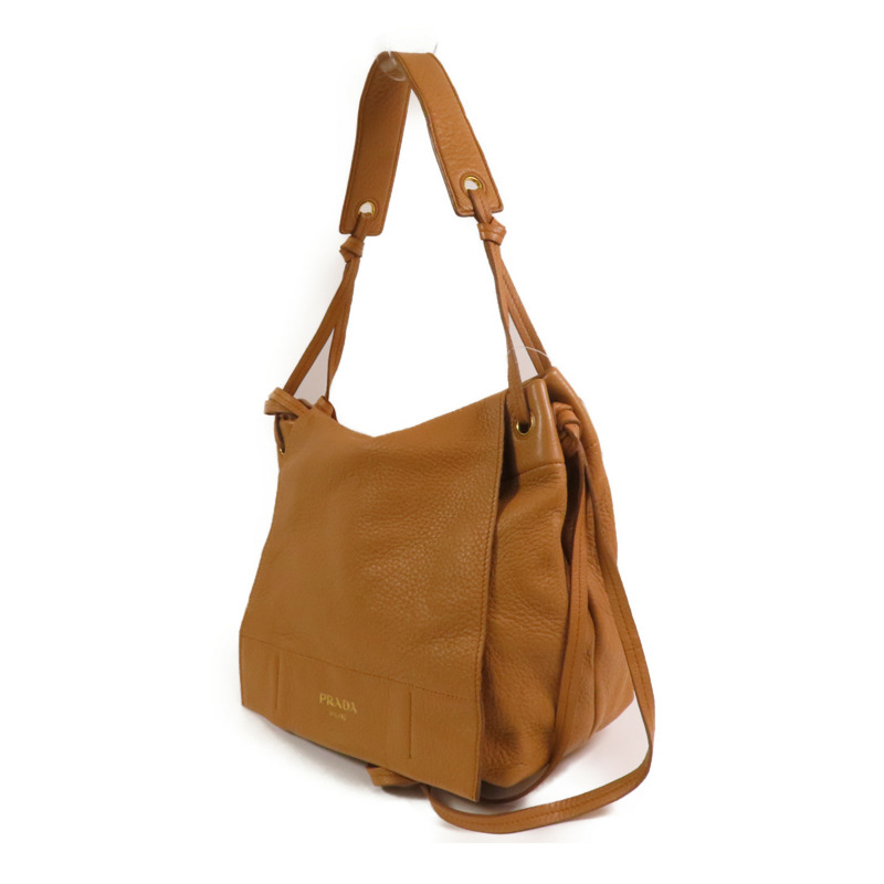 PRADA 牛皮皮革Shoulder Bag肩背袋-2