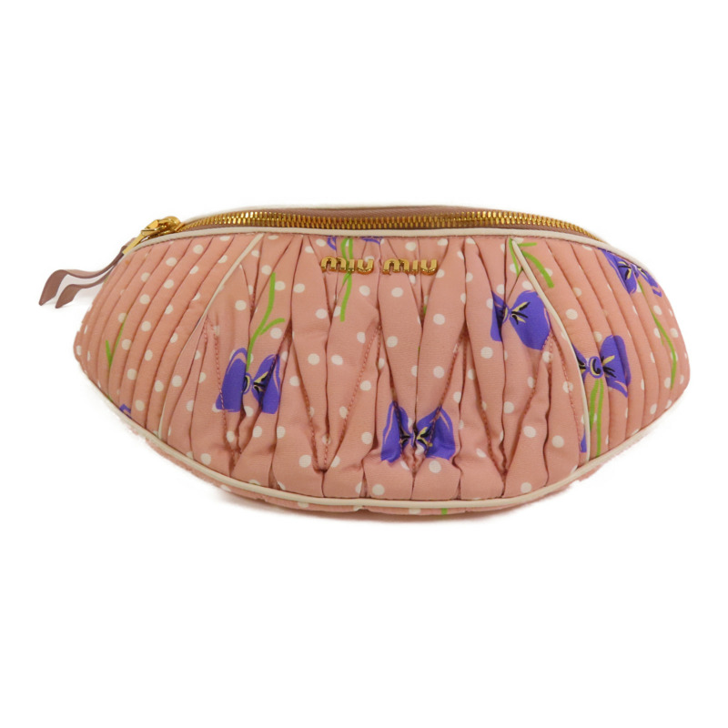 Miu Miu 尼龍Waist Bag金扣腰包-0